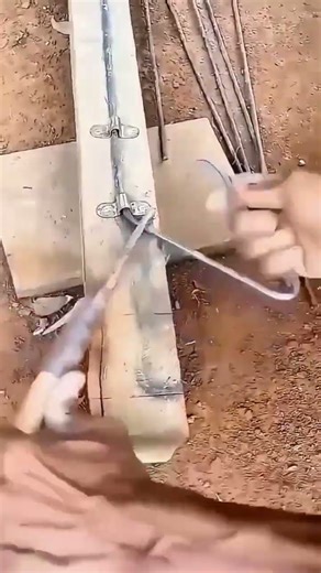 Assembly of Concrete Molds and Installation of Reinforcing Bars #shorts