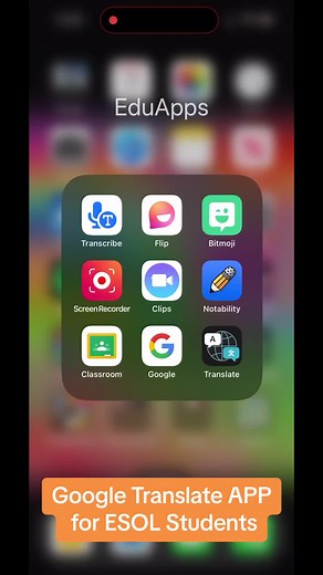 Using the Google Translate app to translate pictures of text in real time! #ESOL #Googletranslate #teachersoftiktok #googleclassroom #googleedu #edu #edutok #edtech
