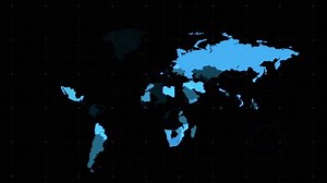 Digital Net Over Surface World Map Stock Footage Video (100% Royalty-free) 1094576423 | Shutterstock