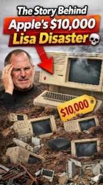 The Story Behind Apple’s $10,000 Lisa Disaster 💀#shorts #tech