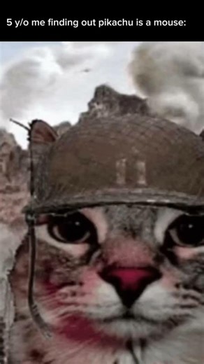 5 y/o me finding out pikachu is a mouse: