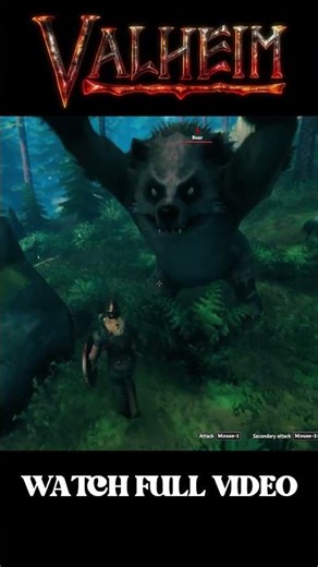 BEWARE THE BEAR IN VALHEIM! #survivalgame #valheim