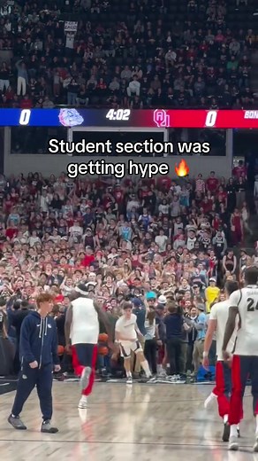 Gonzaga Basketball's Exciting Student Section Hype