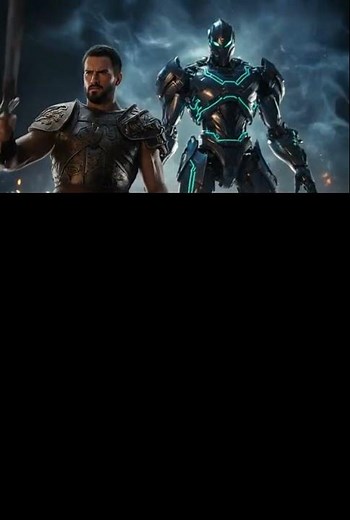Ancient Warrior Meets Future Machine | Epic Cinematic Scene #aivideo #marvel #epicbattle