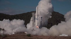 Gilmour Space Technologies's Eris finally flew! (Even if it was sideways for 15 seconds). What actually happened to the first home-grown rocket down under? For the full breakdown and analysis check out the video on NASASpaceflight.com's BREAKINGspace channel, link below. 👇 | NASASpaceflight.com