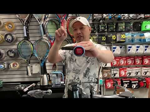 HOW TO STRING A TENNIS RACKET PART 1 THE MAINS