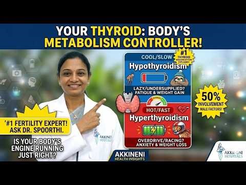 Constant Fatigue or Racing Heart? It Might Be Your Thyroid | Dr. Spoorthi Ramineni