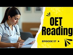 OET Reading Practice Test 57 Best material All profession | OET Answers Official