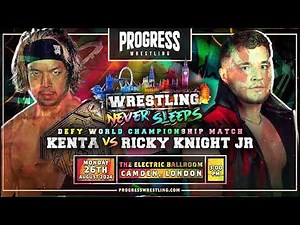 Ricky Knight Jr unveils his ambitious future goals at Chapter 170: Wrestling Never Sleeps,