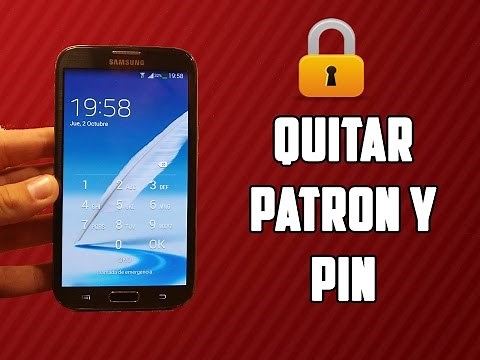 Como desbloquear telefono Android // Quitar //Pin// Patron // Contraseña