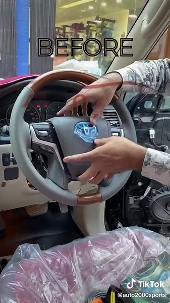 Prado 2003 Converted to 2018 Model with Lexus Style Head Lamp & TRD Front Grill