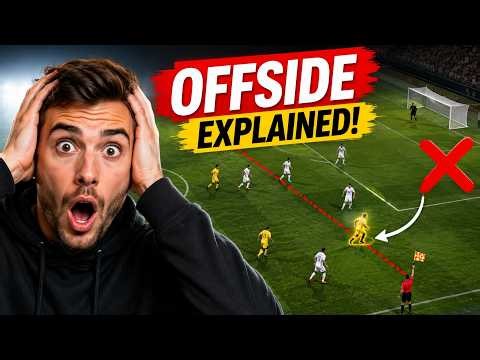 How to understand soccer offside rule for beginners