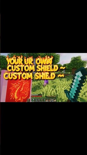 You Can Customize Your Shield Like This in Minecraft