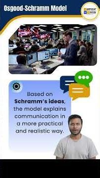 Osgood-Schramm Model Part - 1 | Circular Communication Model | UGC-NET Mass Communication U1L13 #3