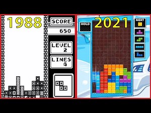 Evolution of Tetris Games 1988-2021