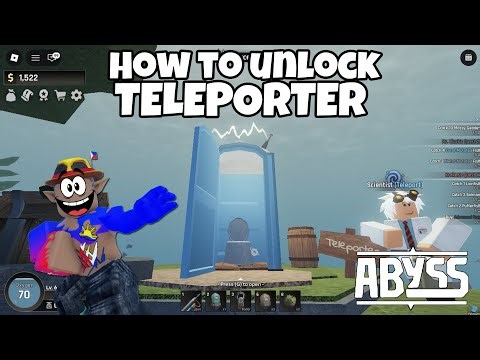 How To Unlock TELEPORTER in ABYSS! Roblox