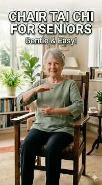Chair Tai Chi exercise for Seniors.. #ChairTaiChi#TaiChiForSeniors#SeniorExercise