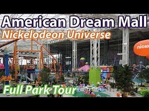 Nickelodeon Universe at American Dream Mall | Full Park Tour | October 2019