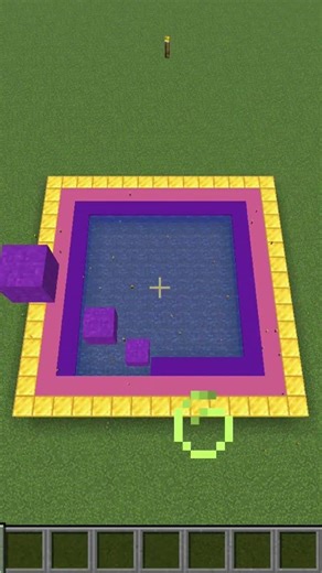 Minecraft Rainbow Target Sand Art