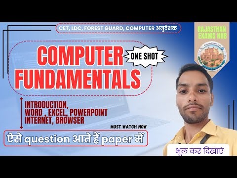 Computer Fundamentals 40 Important Questions | Computer Basics Full Course #fundamentalanalysis