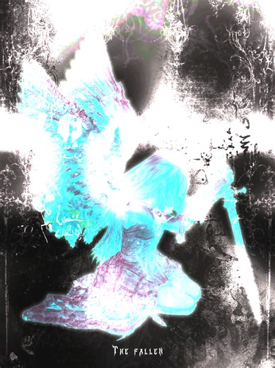 🪽 . #angel #graphicdesign #designtutorial #gothic #photoshop