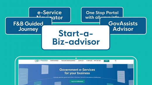 Start your business with ease with the GoBusiness e-Adviser for Starting a Business! Learn how you can use this e-Adviser to guide you through the start-up process, before you register your sole proprietorship or partnership with the Accounting and Corporate Regulatory Authority on GoBusiness too! Start, run and grow your business on GoBusiness! Let's Go! | GovTech (Government Technology Agency of Singapore)