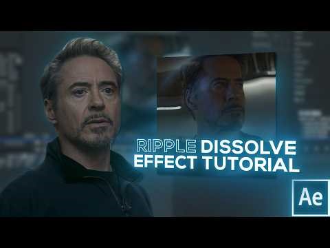 Ripple Dissolve Effect Tutorial | After Effects