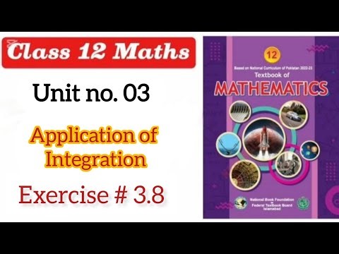 Exercise 3.8 Class 12 maths || NBF New Book 2025 || ex 3.8 Class 12 maths NBF || by waqaracademy2
