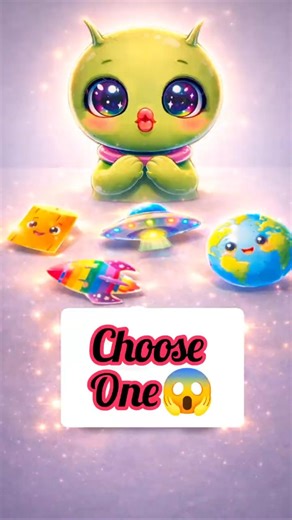 👉 Alien Magnetic Papercraft Reaction 👽 | Choose One #shorts