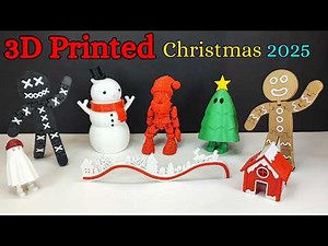 3D Printed Christmas Decorations 🎄 : Transform Your Holidays!