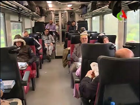 SNTF: 1er voyage du train express Coradia sur la ligne Alger-Oran