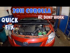 AC DONT WORK on 2011 corolla