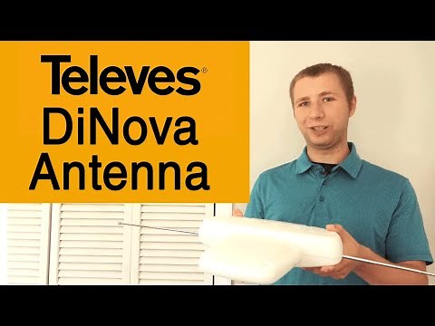 Televes DiNova Boss Mix Amplified Outdoor HD TV Antenna