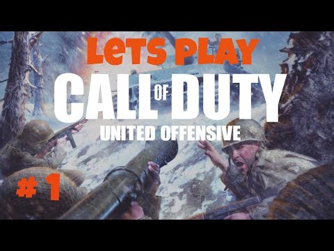 Call of Duty 1 United Offensive (2004) - Deutsch - Komplettes Spiel - Longplay - Part 1