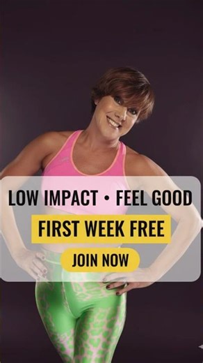 Fun 80s Dance Aerobics Workout | Low Impact Cardio for Women 40+