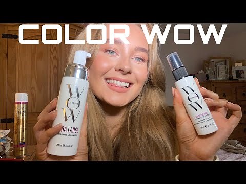 HONEST REVIEW USING COLOR WOW PRODUCTS - HAIR STYLING | Laura Hargreaves