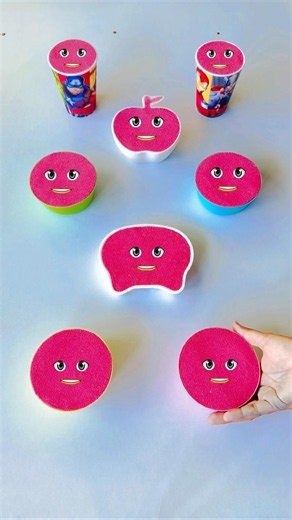 😱 Colorful Smiley Faces Transformation! 😍 Satisfying DIY Toys #Shorts