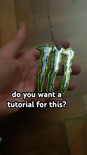 tutorial? #monsterenergy #diy #monstercan