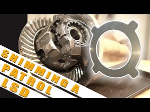 GQ PATROL / MAVERICK LSD SHIM INSTALL - H233B DIFF