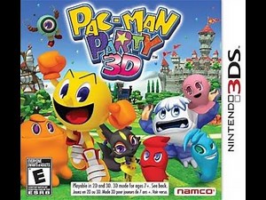 Pac-Man Party 3D (3DS Gameplay)