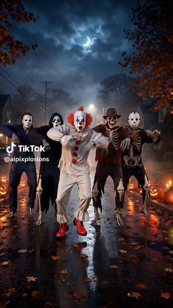 Michael Jackson Thriller Halloween Dance — Surreal Skeleton Tribute