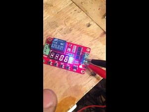 Livewell aerator timer using Timer board found on eBay. Home made livewell timer.