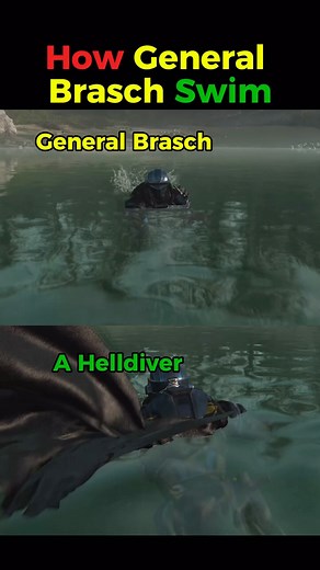 How General Brasch Swim - Helldivers 2 | Iraq Lobster