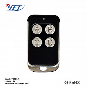 [Hot Item] Universal RF Remote Control for Gate Door 315/433MHz Yet2147