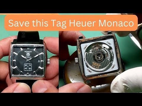 Tag Heuer Monaco Caliber 6 Restoration