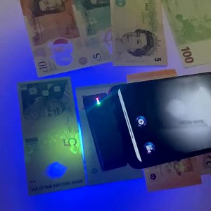 Portable Money Vision With IR UV Light  Counterfeit Bill Notes Detectors ID Card Checker Passports Detecting Machine