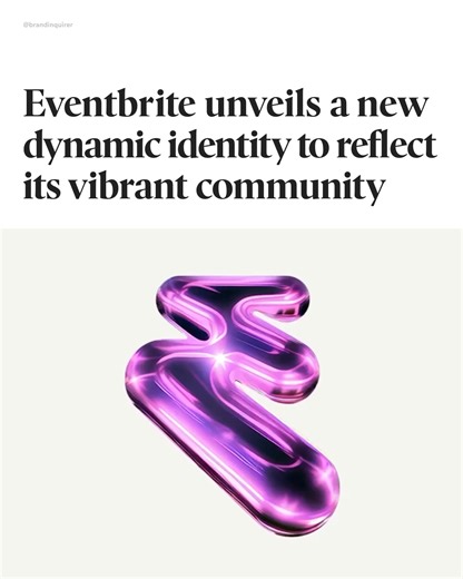 The Brand Inquirer on Instagram: "Are dynamic logos coming back? Judging from LA28 and Eventbrite it looks like it. Eventbrite has unveiled its first brand refresh and app redesign since 2019, which was developed in partnership with @buck_design At the center of the rebrand is Eventbrite's new icon, The Path, which symbolizes the journey from discovering an event to creating memories. The Path is a dynamic icon that captures the essence of the diverse communities on Eventbrite, from vibrant trea