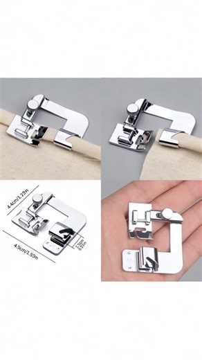 Essential Sewing Machine Rolled Hem Foot for Crafts