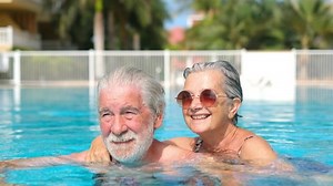 Couple Two Happy Seniors Having Fun Stock Footage Video (100% Royalty-free) 1078720115 | Shutterstock
