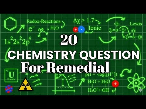 ✅Chemistry for remedial students , explained in simple way...ለፈተና የምሆን ጥያቄ ነው 💪💪💪💪